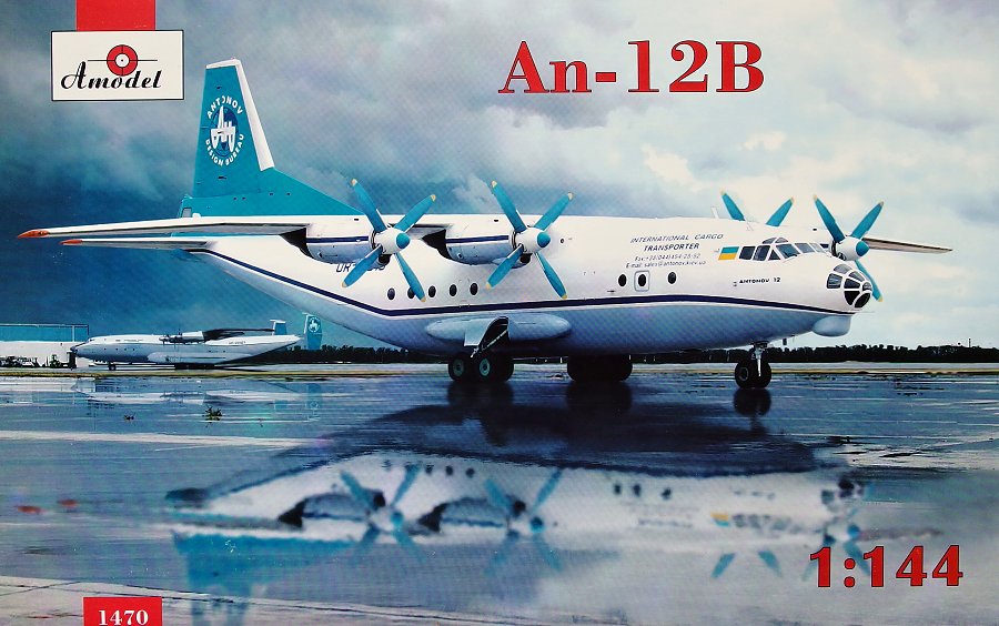 1/144 Antonov An-12B (2x camo)