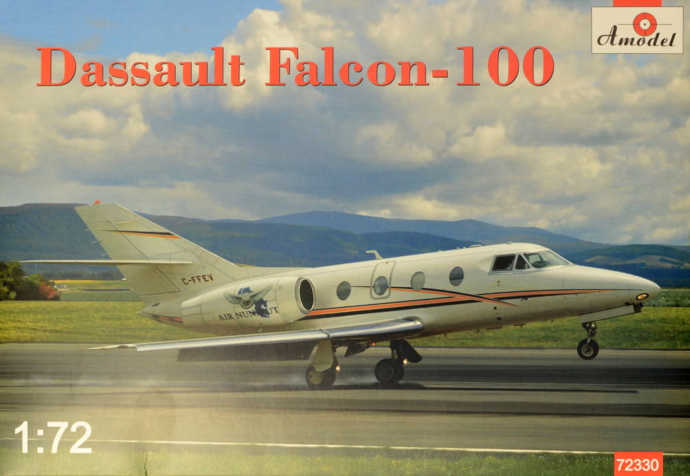 1/72 Dassault Falcon-100 (Air Nunavut)