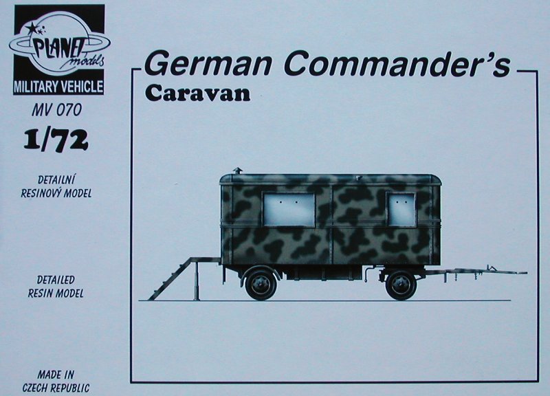 1/72 German Commanderŕs caravan