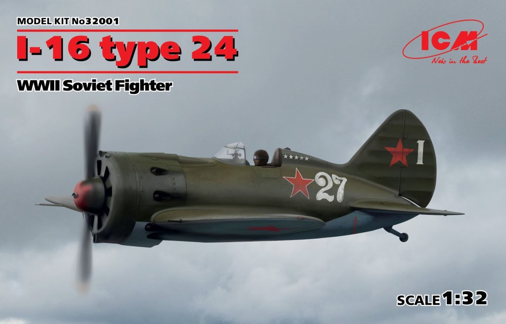 1/32 I-16 type 24, Soviet Fighter WWII