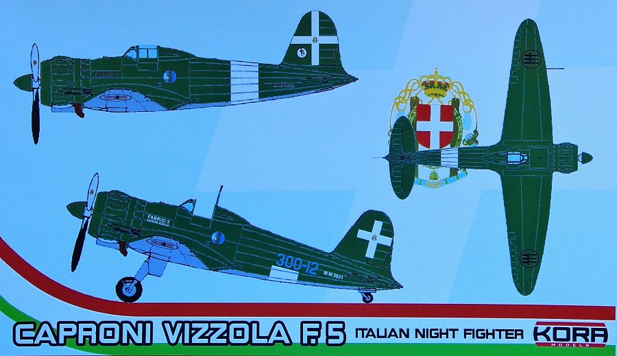 1/72 Caproni Vizzola F.5 Italian Night Fighter