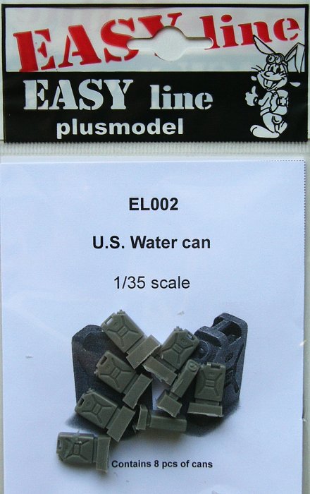 1/35 U.S. water can  (8 pcs.) EASY LINE