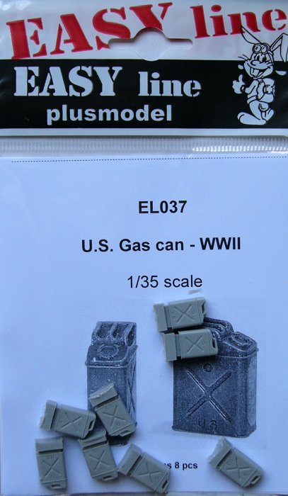 1/35 US Gas Can WWII  (8 pcs.) EASY LINE
