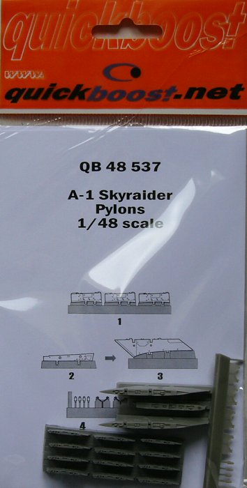 1/48 A-1 Skyraider pylons (TAM)