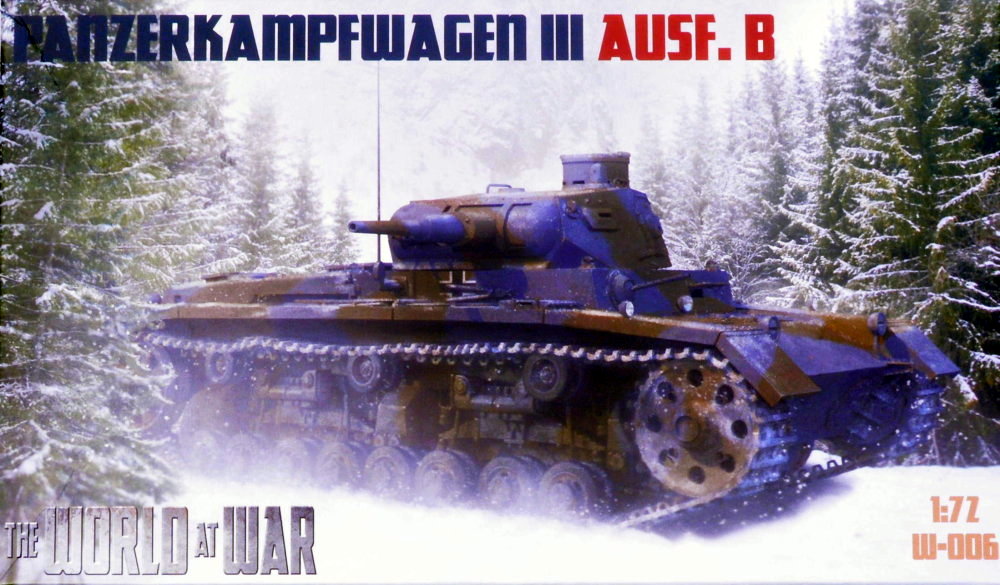1/72 Panzerkampfwagen III Ausf.B (World At War)