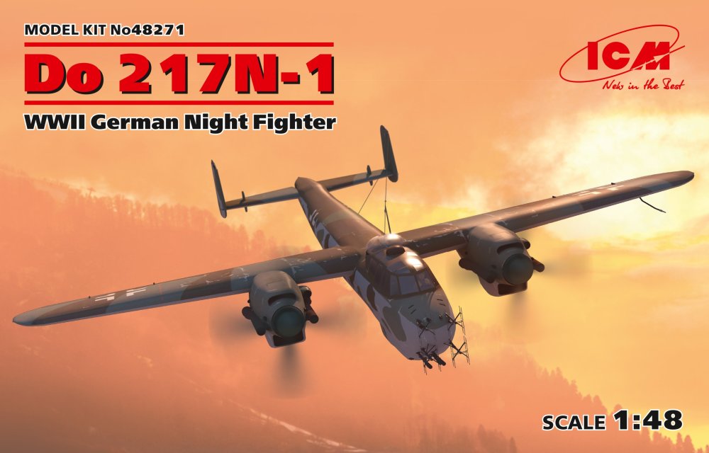 1/48 Do 217N-1 German Night Fighter WWII (4x camo)