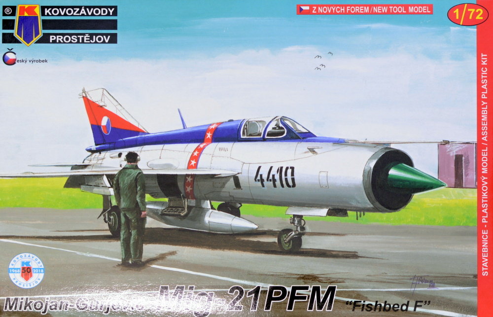 1/72 MiG-21PFM 'Fishbed F' (4x camo)