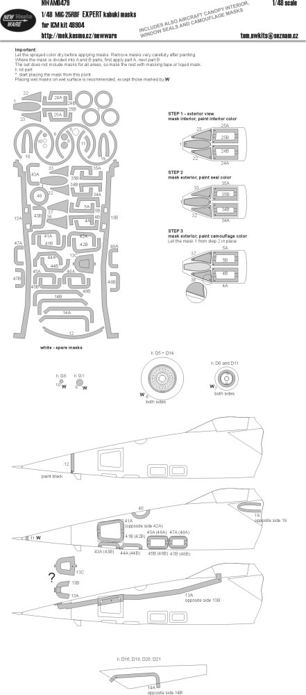 1/48 MiG-25RBF EXPERT (ICM)