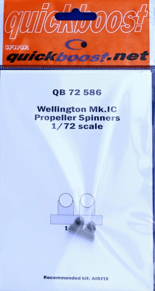 1/72 Wellington Mk. Ic propeller spinners (AIRF)
