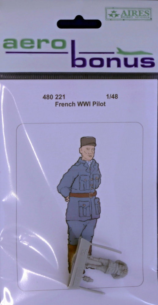 1/48 French WWI Pilot No.1