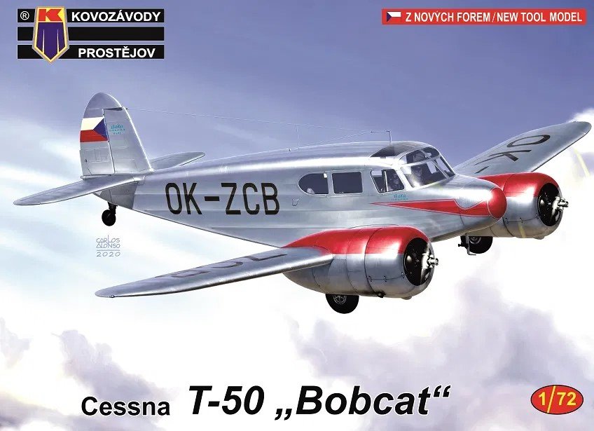 1/72 Cessna T-50 Bobcat (4x camo)