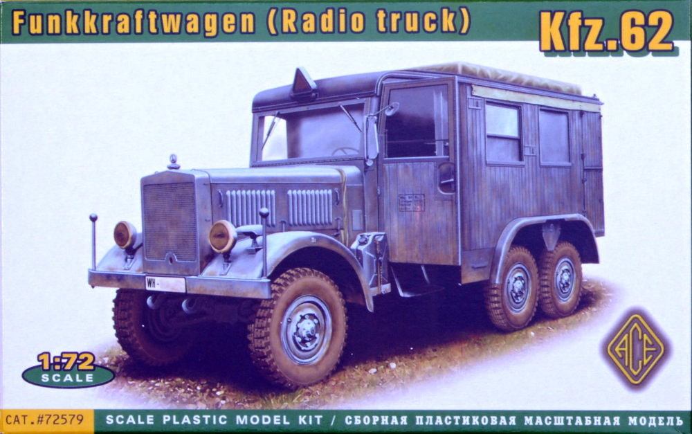 1/72 Kfz.62 Funkkraftwagen (Radio truck)