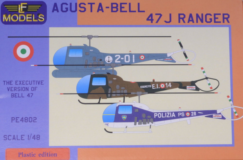 1/48 Agusta-Bell 47J Ranger (3x Italian camo)