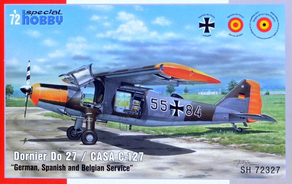 1/72 Dornier Do 27/CASA C-127 (Germ.,Spain,Belg.)