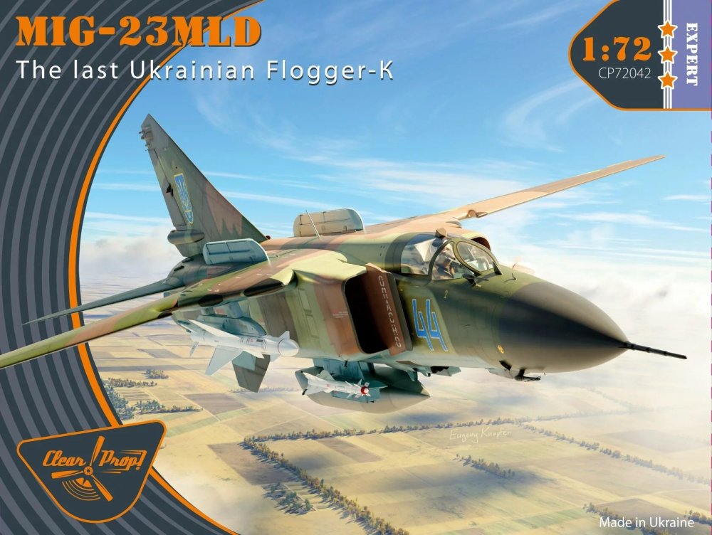1/72 MiG-23MLD The Last Ukrain.Flogger-K (4x camo)