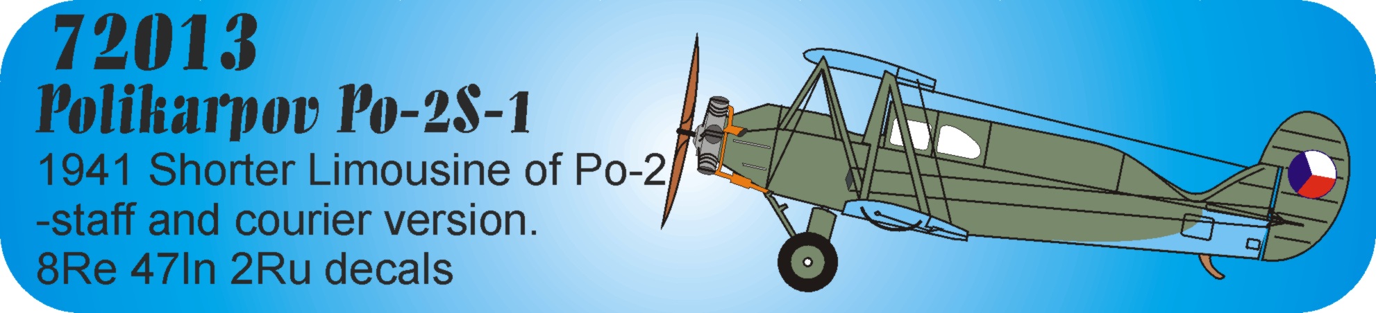 1/72 Polikarpov Po-2S-1