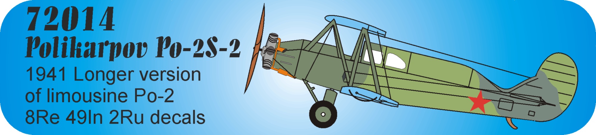 1/72 Polikarpov Po-2S-2