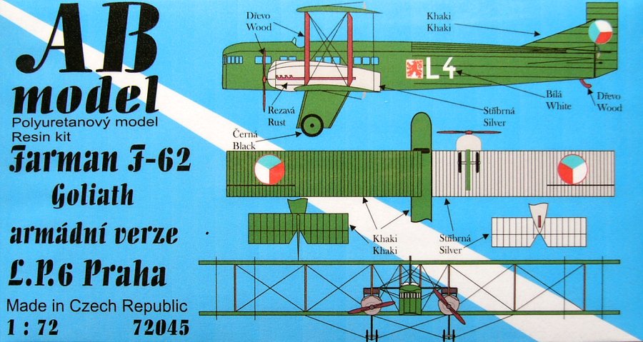 1/72 Farman F 62 Goliath (military vers.- L.P.6)