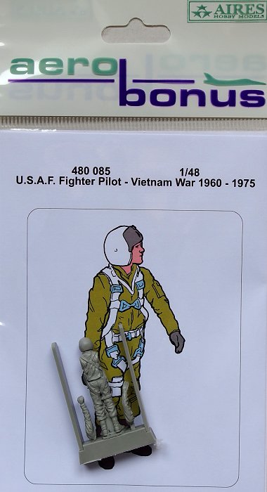 1/48 U.S.A.F. Fighter pilot (Vietnam War 1960-75)