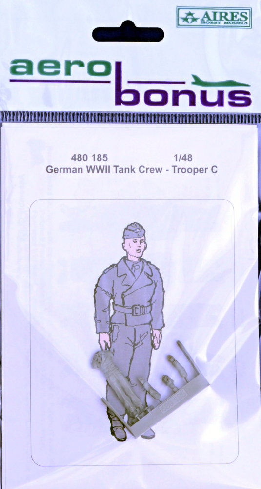 1/48 German WWII Tank crew - Trooper C