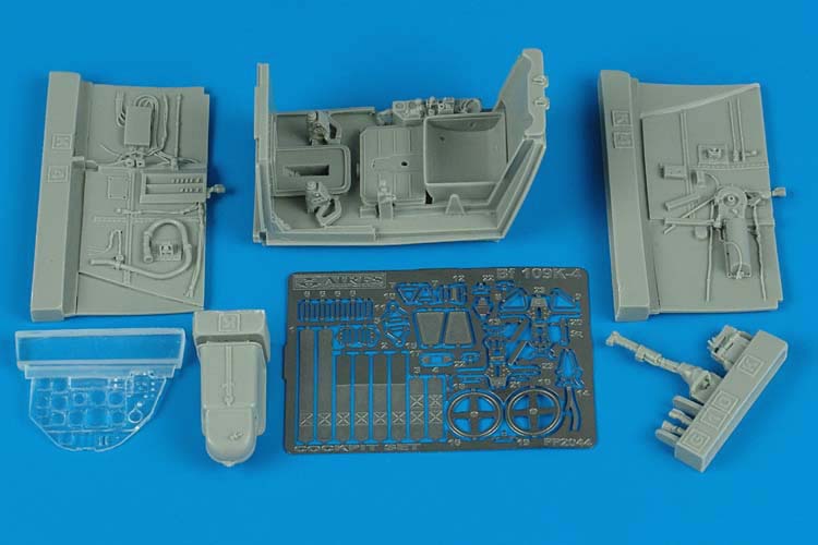 1/32 Bf 109K cockpit set   (HAS)