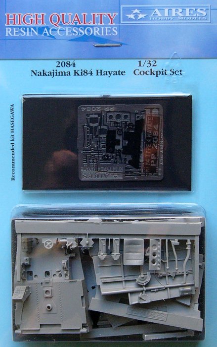 1/32 Nakajima Ki-84 Hayate cockpit set (HAS)