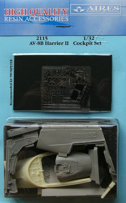 1/32 AV-8B Harrier II cockpit set (TRUMP)