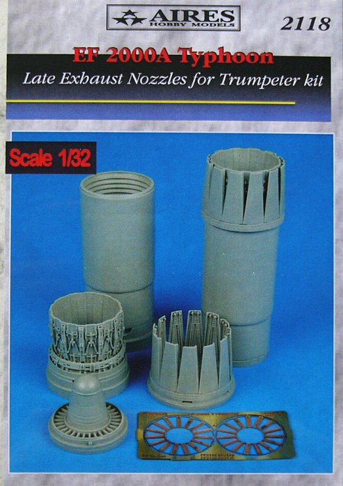 1/32 EF 2000A late exhaust nozzles (TRUMP)