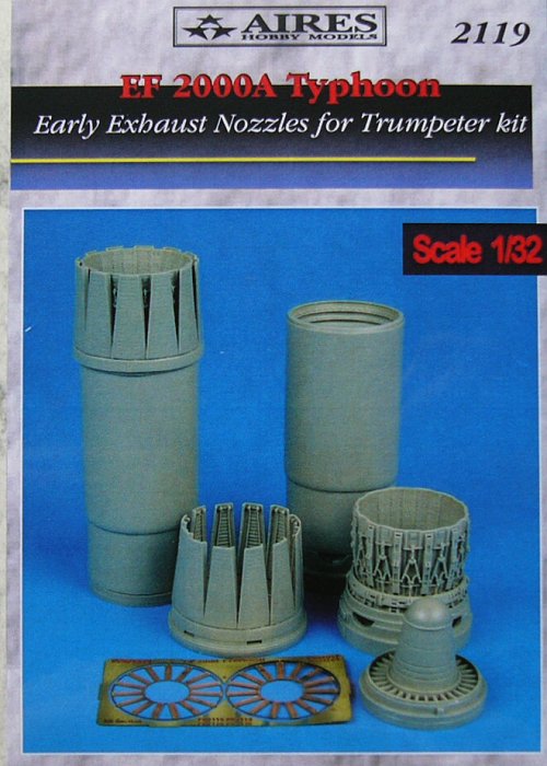 1/32 EF 2000A early exhaust nozzles (TRUMP)