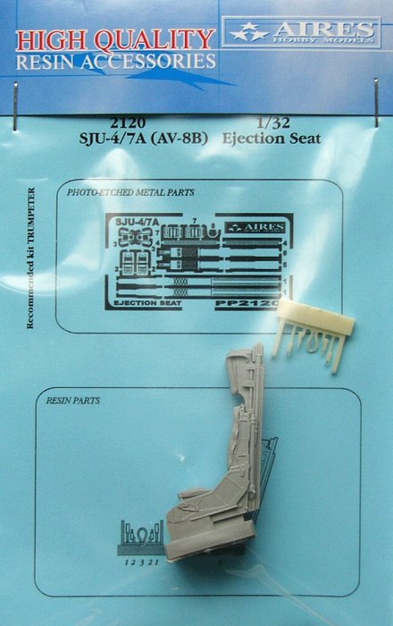 1/32 SJU-4/7A (AV-8B) ejection set (TRUMP)