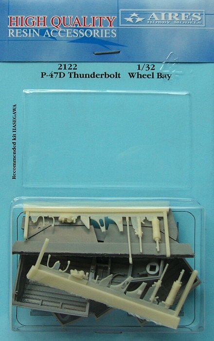 1/32 P-47D Thunderbolt wheel bay  (HAS)