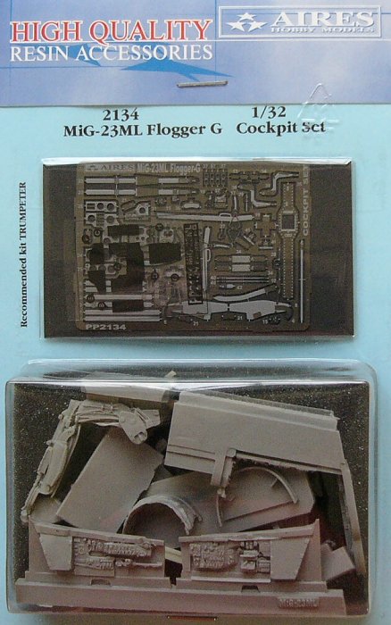 1/32 MiG-23ML Flogger C cockpit set (TRUMP)