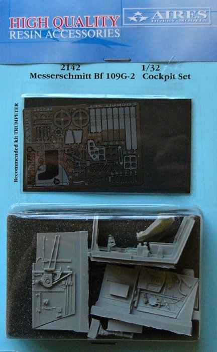 1/32 Bf 109G-2 cockpit set  (TRUMP)