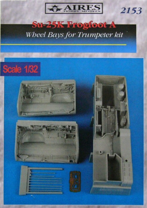 1/32 Su-25K Frogfoot A wheel bay  (TRUMP)