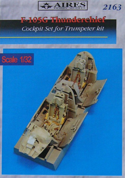 1/32 F-105G Thunderchief cockpit set  (TRUMP)