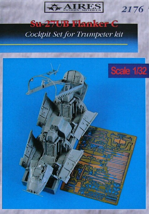 1/32 Su-27UB Flanker C cockpit set (TRUMP)