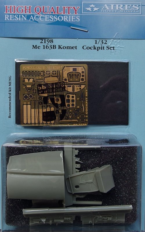 1/32 Me 163B Komet cockpit set (MENG)