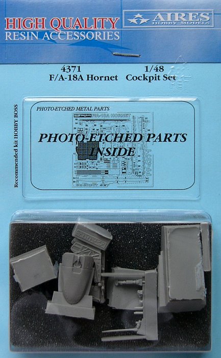 1/48 F/A-18A Hornet cockpit set  (HOBBYB)