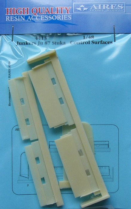 1/48 Junkers Ju 87 Stuka control sufaces (HAS)