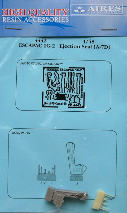 1/48 ESCAPAC 1G-2 ejection seat (A-7D)