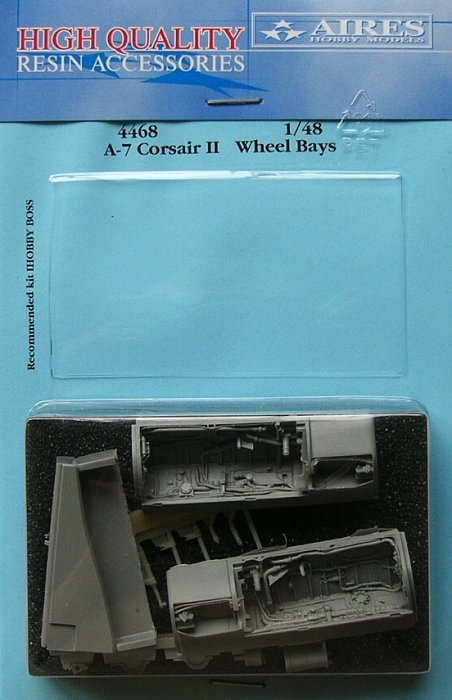 1/48 A-7 Corsair II wheel bay  (HOBBYB)