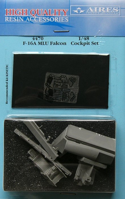 1/48 F-16A MLU Falcon cockpit set (KIN)