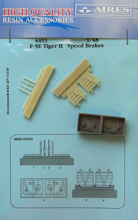 1/48 F-5E Tiger II speed brakes (AFV)