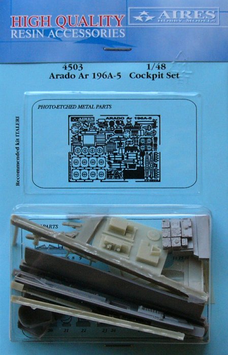 1/48 Ar 196A-5 cockpit set  (ITAL)