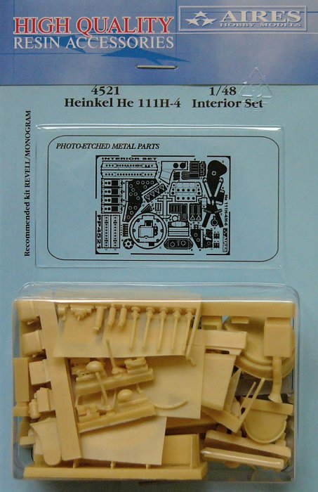 1/48 He 111H-4 interior set  (REV/MONO)