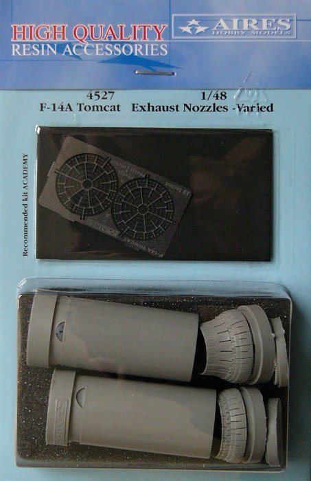 1/48 F-14A Tomcat exhaust nozzles - varied (ACAD)