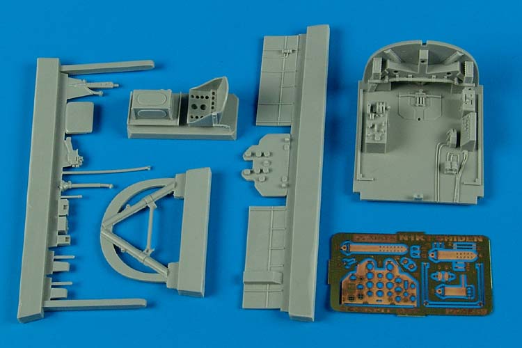 1/48 N1K1 Shiden cockpit set  (HAS)