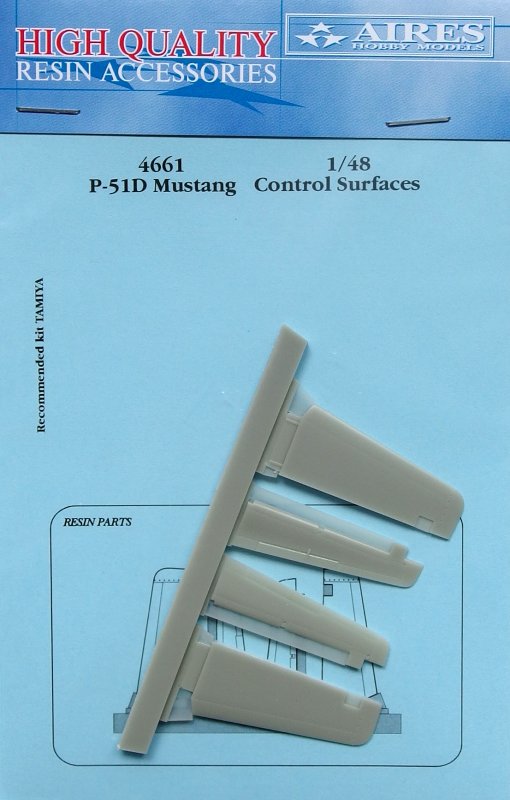 1/48 P-51D Mustang control surfaces (TAM)