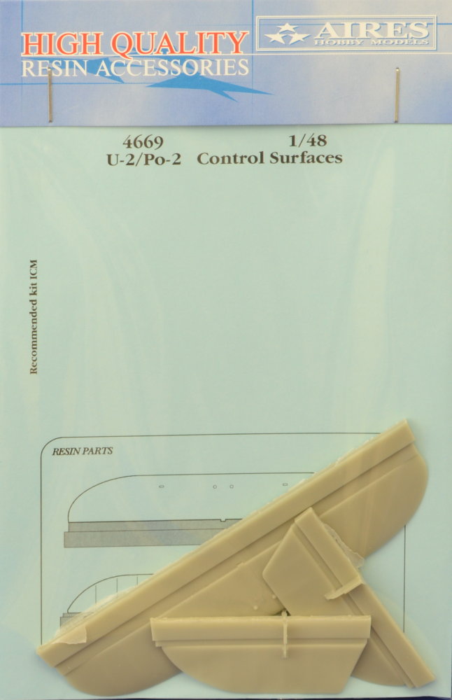 1/48 U-2/Po-2 control surfaces (ICM)