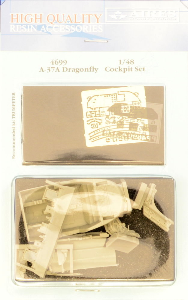 1/48 A-37A Dragonfly cockpit set (TRUMP)